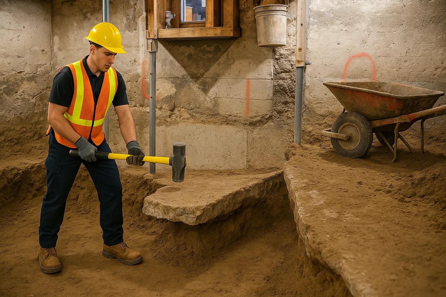 Underpinning process