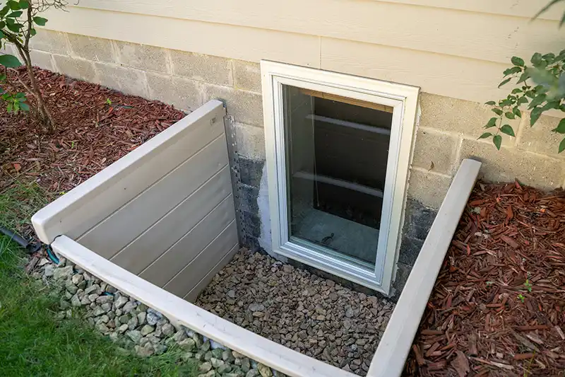 Window well installation and waterproofing in Toronto home